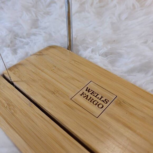 Wells Fargo Bamboo and Marble Cutting Board/Cheese Slicer - Picture 5 of 6